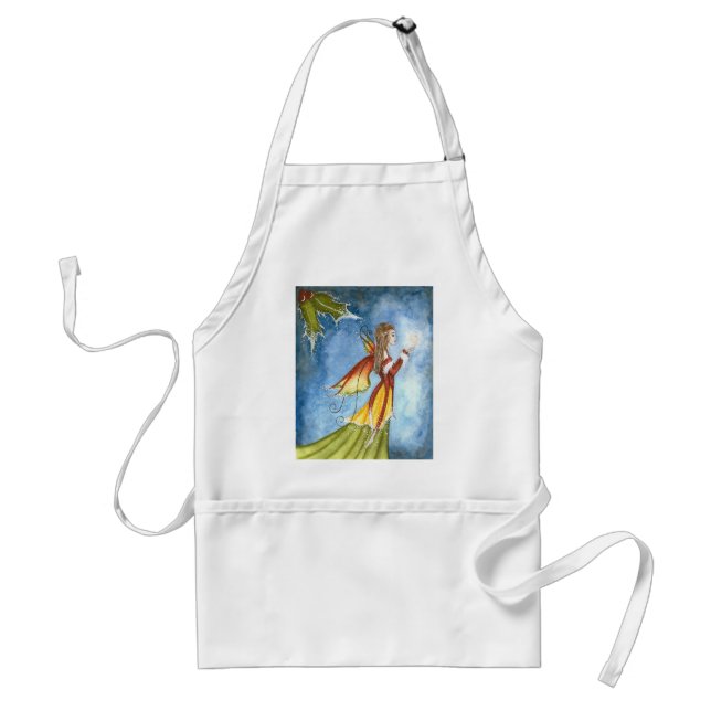 Christmas Spirit Fairy Apron (Front)