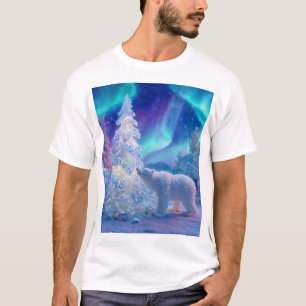 Christmas Spirit in the Northern Sky T-Shirt