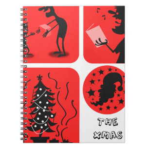 christmas spirit notebook
