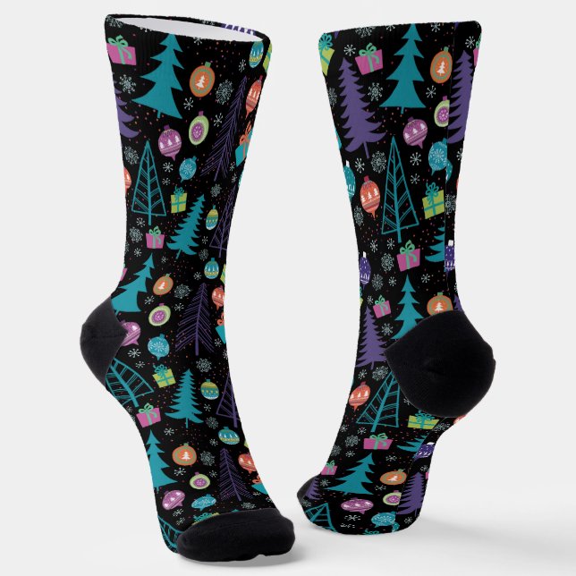 Christmas Spirit  Socks (Angled)