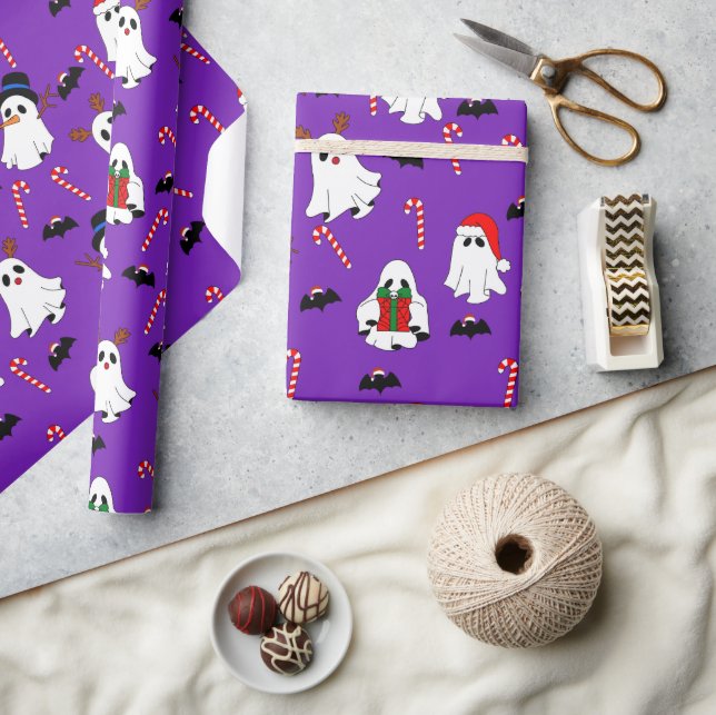 Christmas spirits wrapping paper (Crafts)