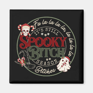 Christmas Spooky B Season Magnet