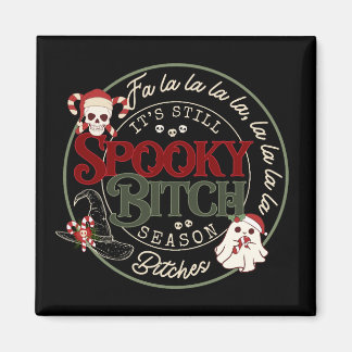 Christmas Spooky B Season Magnet
