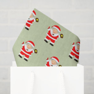 Christmas Sports Softball Tissue Paper