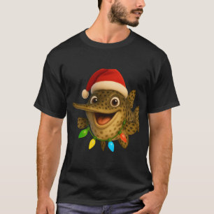 Christmas Spotted Gar Fish T-Shirt