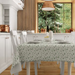 Christmas Spruce Pattern Tablecloth<br><div class="desc">Christmas Spruce Branches pattern</div>