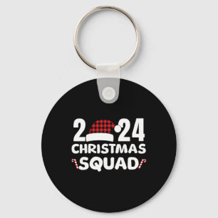 Christmas Squad 2024 Family Group Matching Christm Key Ring