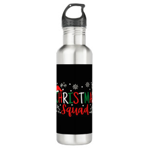 CHRISTMAS SQUAD 710 ML WATER BOTTLE