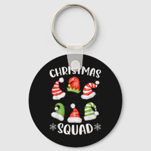 Christmas Squad Family Group Matching Christmas Pa Key Ring
