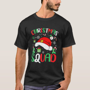 Christmas Squad Family Group Matching Christmas Pa T-Shirt