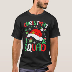 Christmas Squad Family Group Matching Christmas T-Shirt