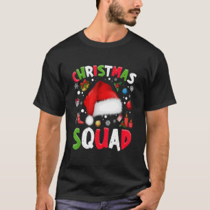 Christmas Squad Family Group Matching Funny Christ T-Shirt