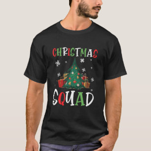Christmas Squad Family Matching Funny Pyjamas Xmas T-Shirt