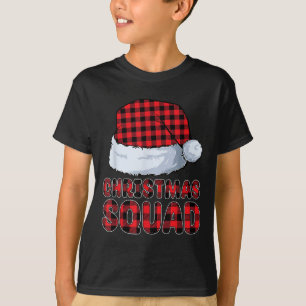 Christmas Squad Family Matching Pyjamas Buffalo Re T-Shirt