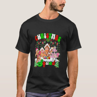 Christmas Squad Funny Boujee cookie Pine Tree Xmas T-Shirt