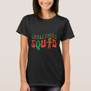 Christmas Squad Gingerbread Xmas Family Crew Men W T-Shirt