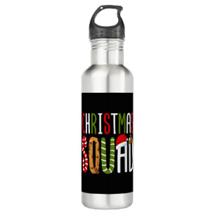 Christmas Squad Matching Family Christmas Baking 710 Ml Water Bottle
