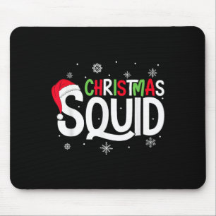 Christmas Squad Matching Family Group Santa Elf Xm Mouse Pad