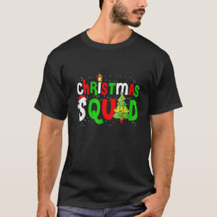 Christmas Squad Matching Family Santa Elf  Boys Gi T-Shirt