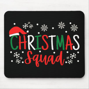 CHRISTMAS SQUAD MOUSE PAD