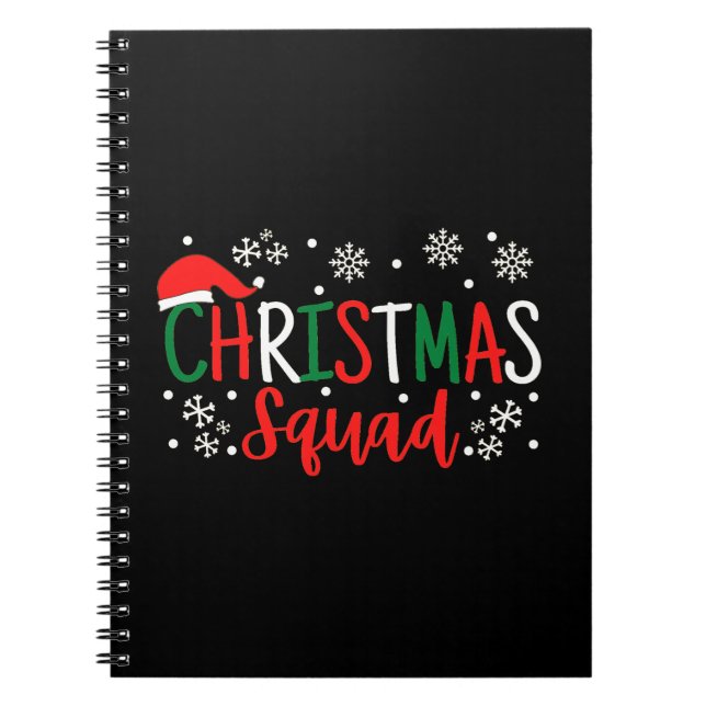 CHRISTMAS SQUAD NOTEBOOK (Front)