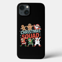 Christmas Squad Santa Dabbing Elf Family Matching