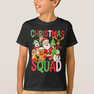 Christmas Squad Santa Family Matching Xmas  T-Shirt