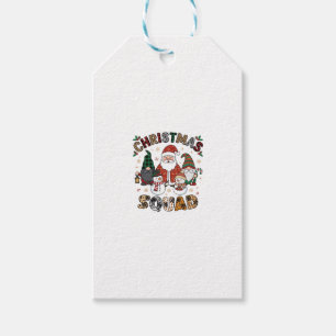 Christmas Squad Santa Gnomes Snowmen Leopard Zebra Gift Tags