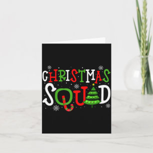 Christmas Squad Shirt, Christmas Matching Family P Card