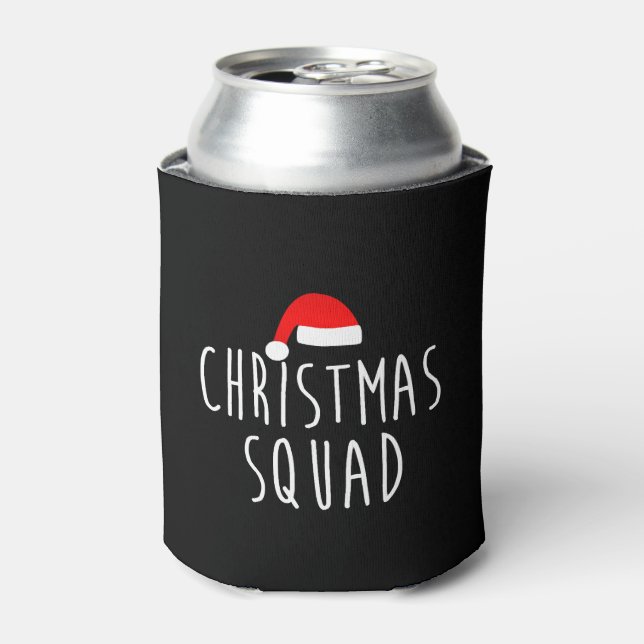 Christmas Squad Shirt Matching Family Christmas Can Cooler (Can Front)