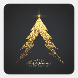 Christmas Square Sticker