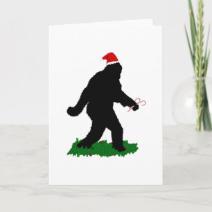 Christmas Squatchin' Holiday Card