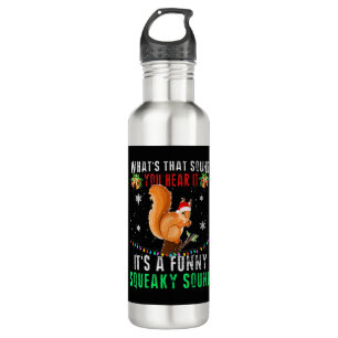 Christmas Squirrel Ugly 710 Ml Water Bottle