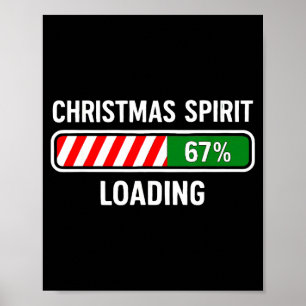Christmas Srit Loading 67 Meme Boys Kids Gen Z Alp Poster