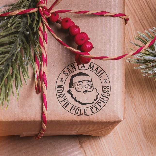 Christmas Stamp Special Delivery Santa Claus Stamp (Creator Uploaded)