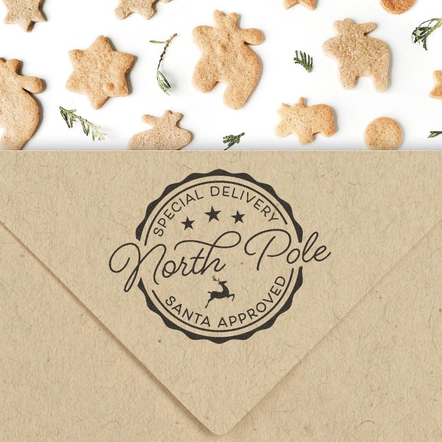 Christmas Stamp Special Delivery Santa Claus Stamp (Creator Uploaded)