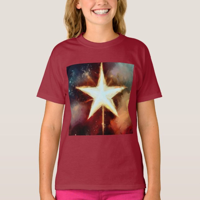 Christmas Star 1 T-Shirt (Front)
