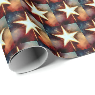 Christmas Star 1 Wrapping Paper