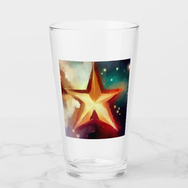 Christmas Star 3 Glass (Front)