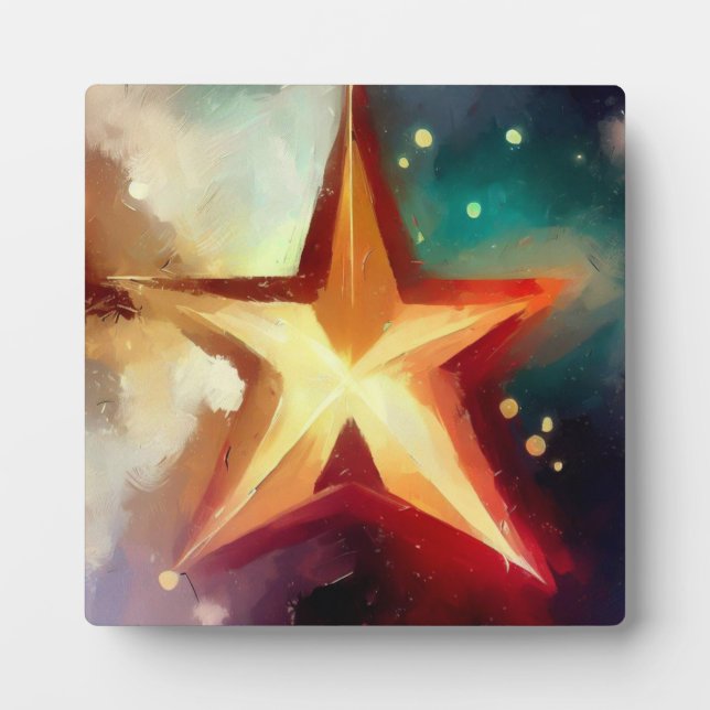 Christmas Star 3 Plaque (Front)