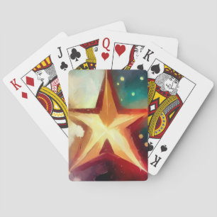 Christmas Star (3) Playing Cards