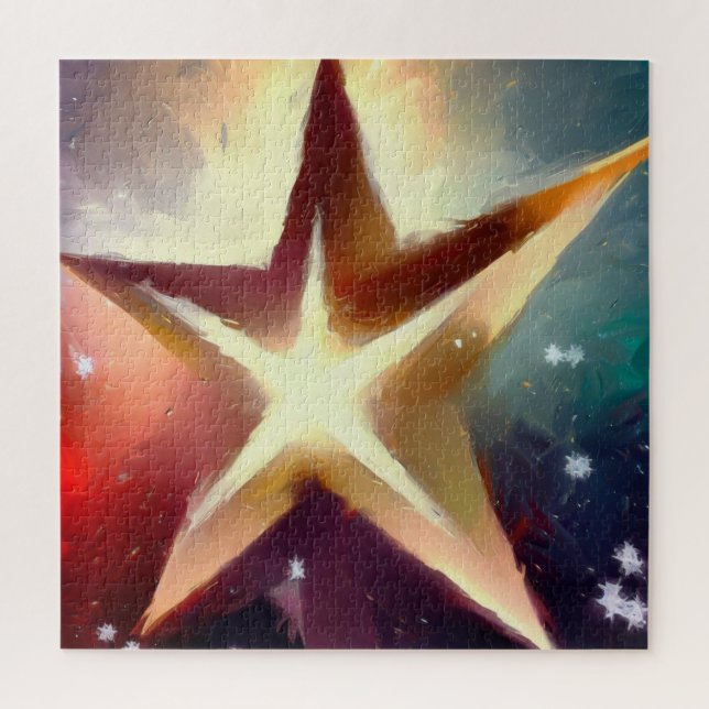 Christmas Star (4) Jigsaw Puzzle (Vertical)