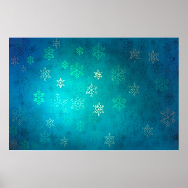Christmas star background backdrop poster (Front)