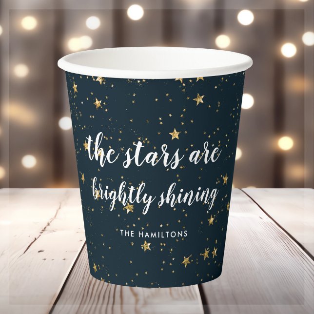 Christmas Star | Brightly Shining  Paper Cups (Creator Uploaded)