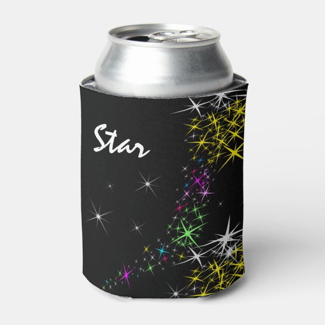 Christmas Star Can Cooler (Can Front)