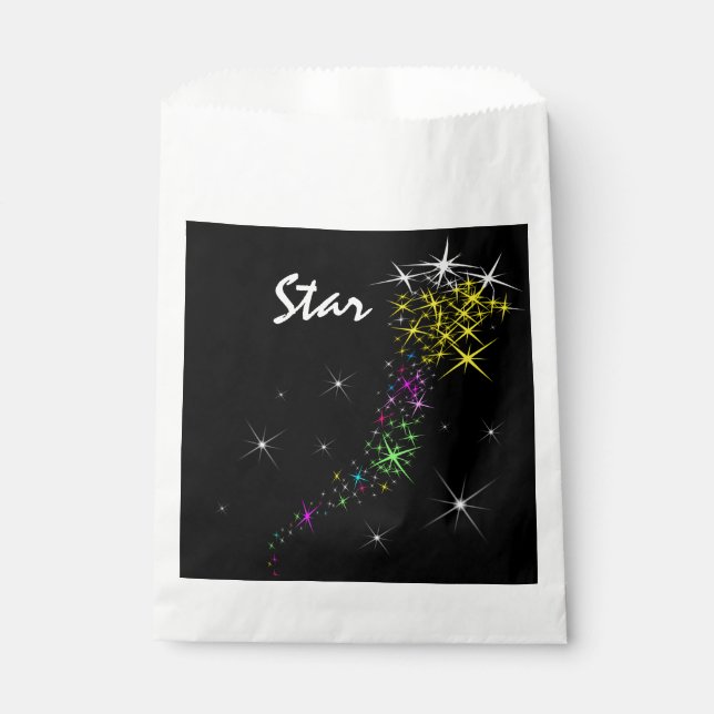 Christmas Star Favour Bags (Front)