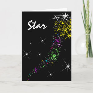 Christmas Star Holiday Card