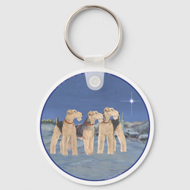 Christmas Star Key Ring (Front)