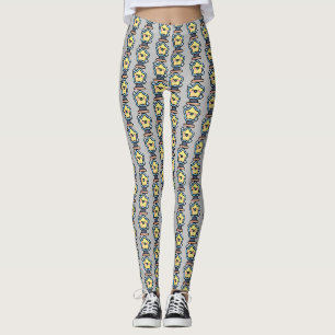 christmas star leggings