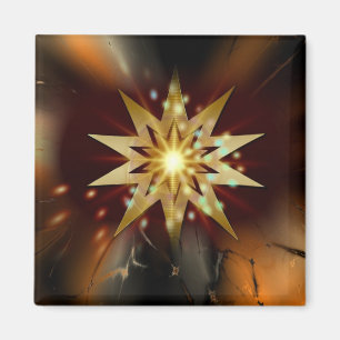 Christmas star magnet